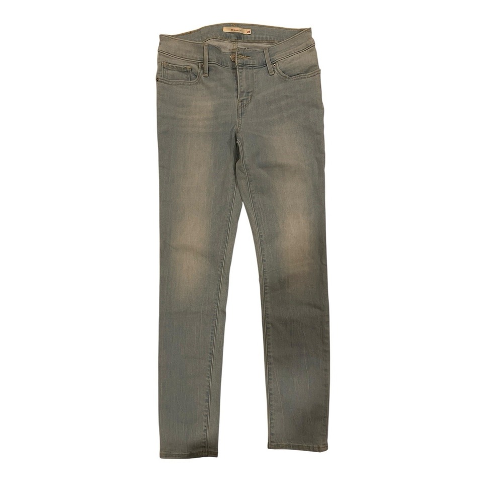 Levi's 711 Skinny Wash Woman's Jeans - Light Wash Size 28x30